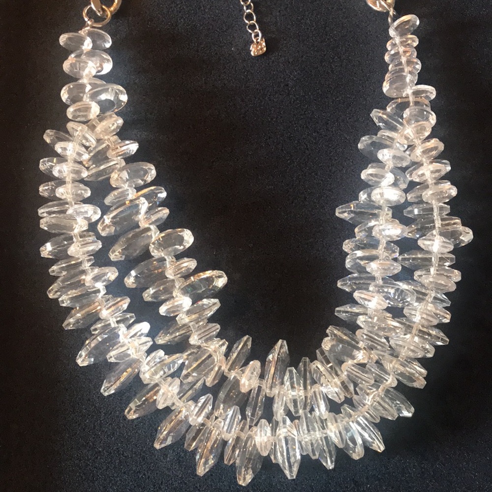 Rare Authentic Signed Swarovski Statement Clear C… - image 2